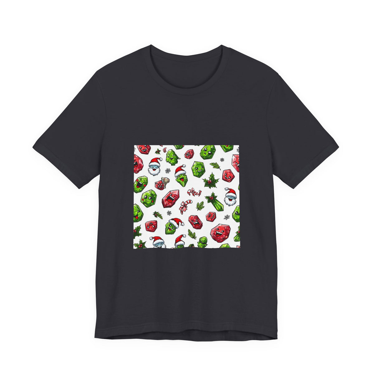 Christmas Crystal Cheer T-Shirt | Dark Neutrals & Reds