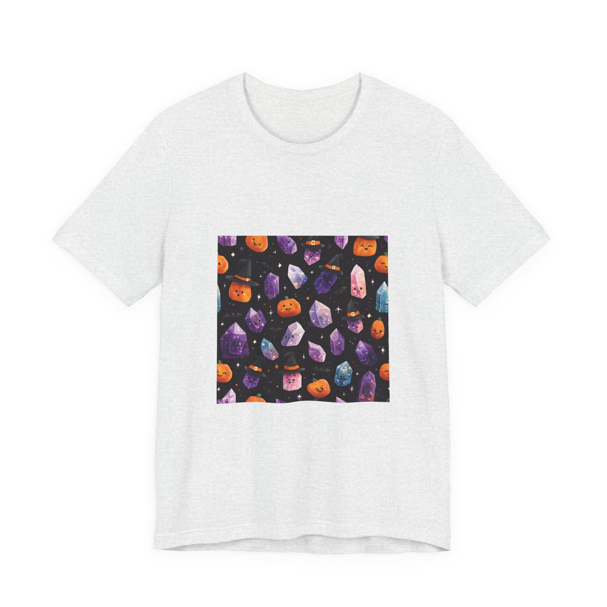 Halloween Crystal Party T-Shirt | Light Neutrals