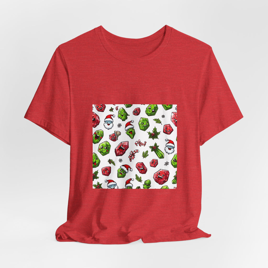 Christmas Crystal Cheer T-Shirt | Dark Neutrals & Reds