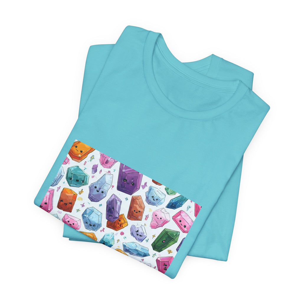 Pastel Crystal Friends T-Shirt | Forest & Ocean
