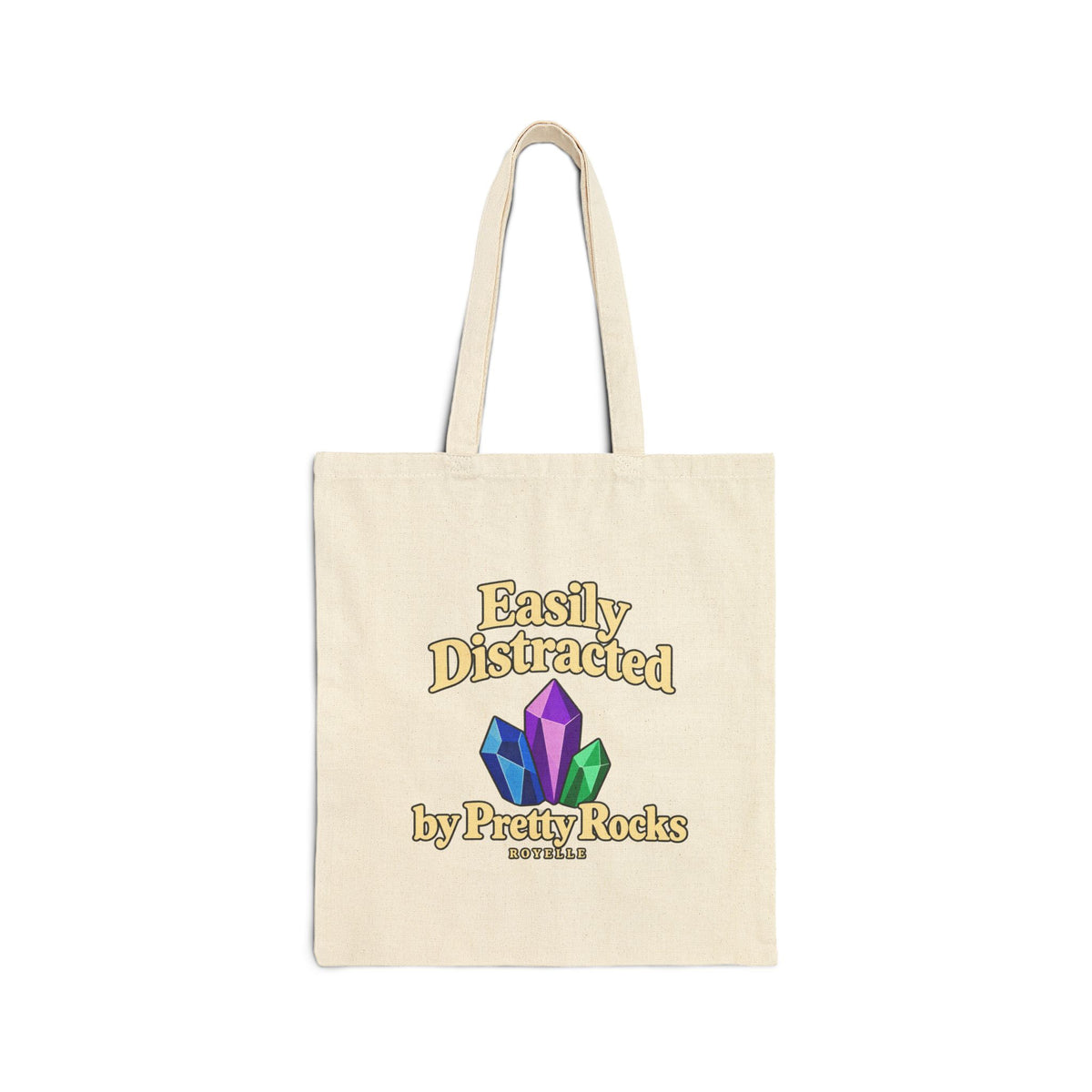 Easily Distracted Crystal Tote Bag