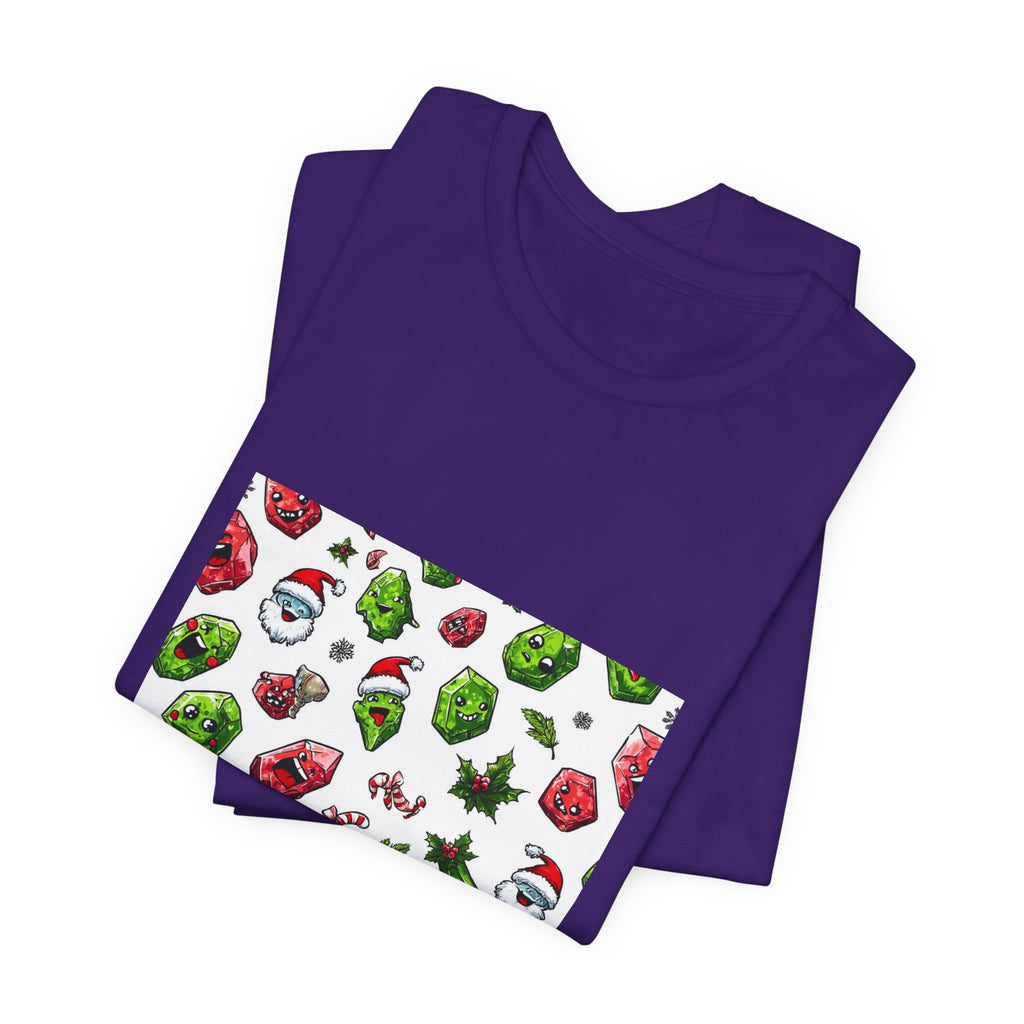 Christmas Crystal Cheer T-Shirt | Royal, Navy & Purple