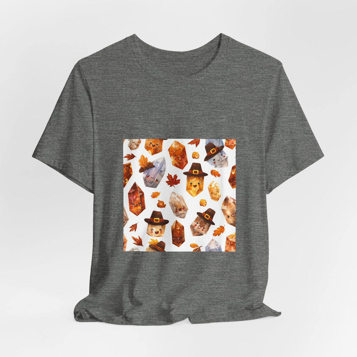 Thanksgiving Crystal Harvest T-Shirt | Light Neutrals
