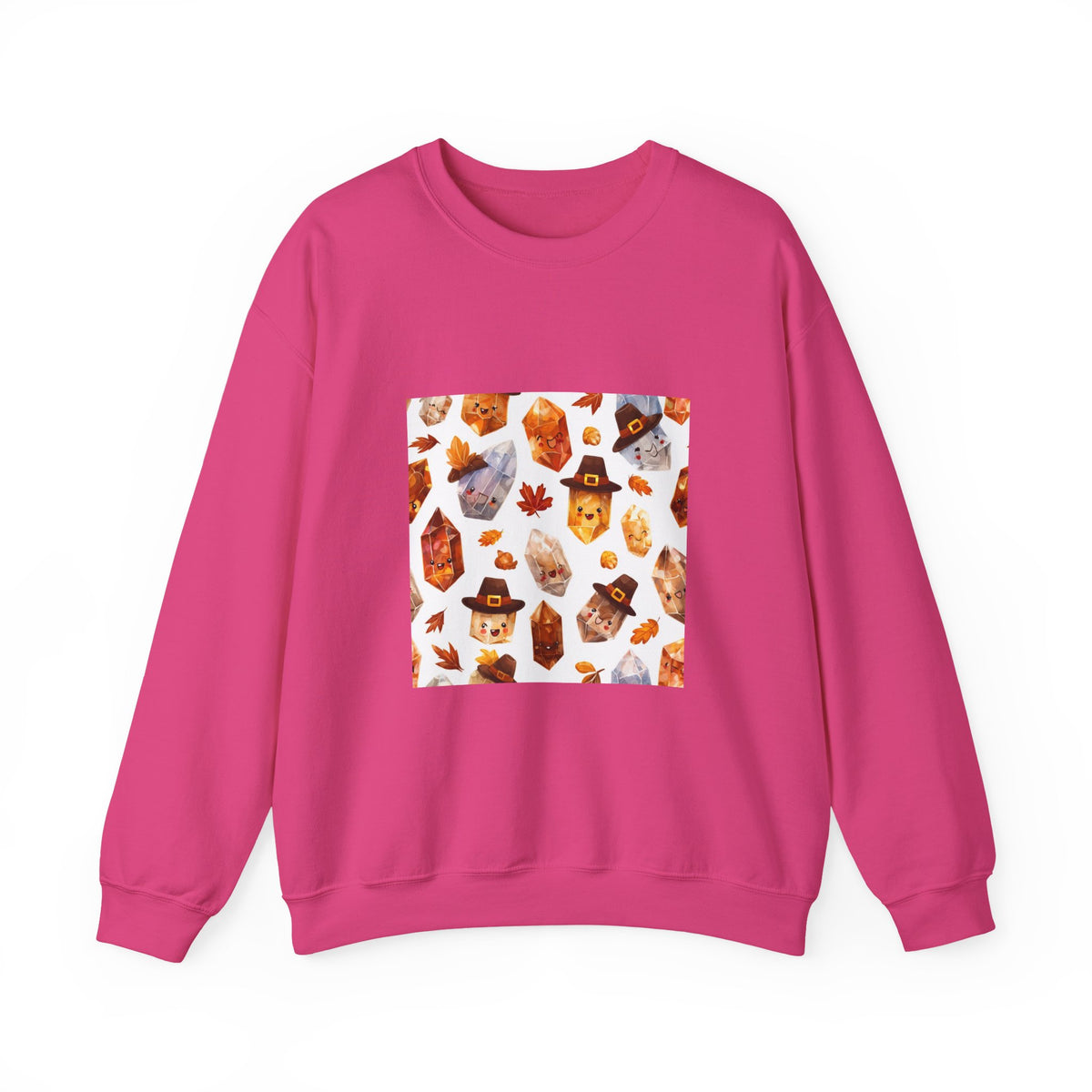 Thanksgiving Crystal Harvest Crewneck | Blues, Purples & Pinks