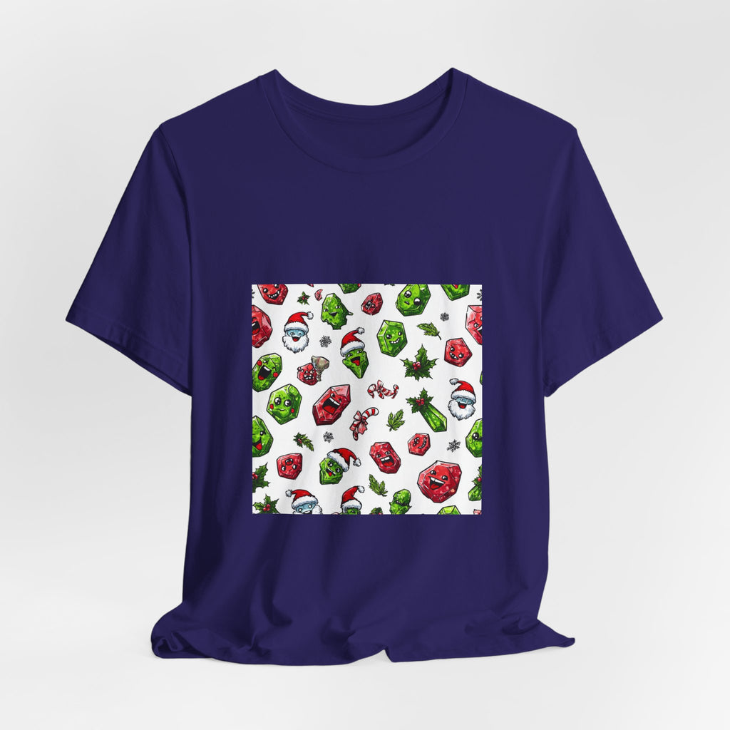 Christmas Crystal Cheer T-Shirt | Royal, Navy & Purple