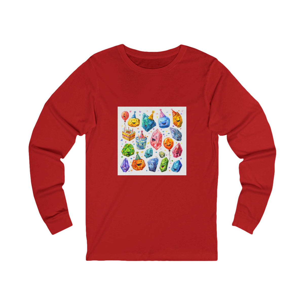 Crystal Birthday Party Long Sleeve T-Shirt