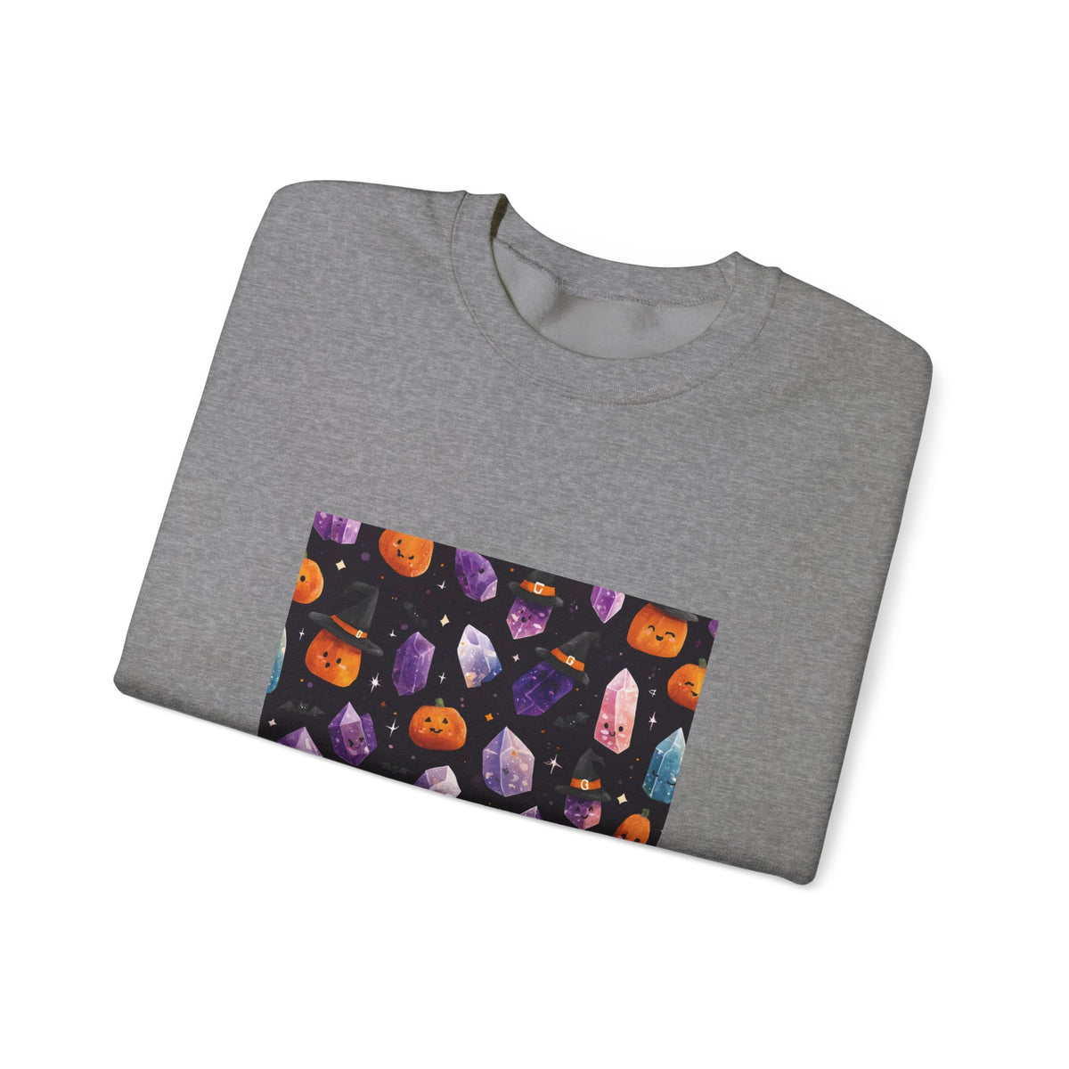 Halloween Crystal Party Crewneck | Neutrals & Reds