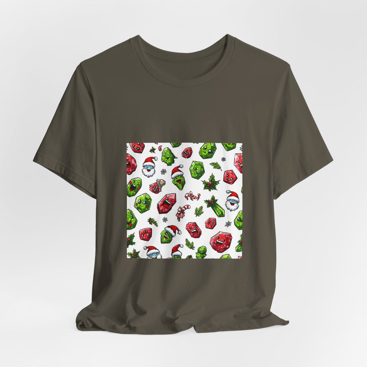Christmas Crystal Cheer T-Shirt | Greens