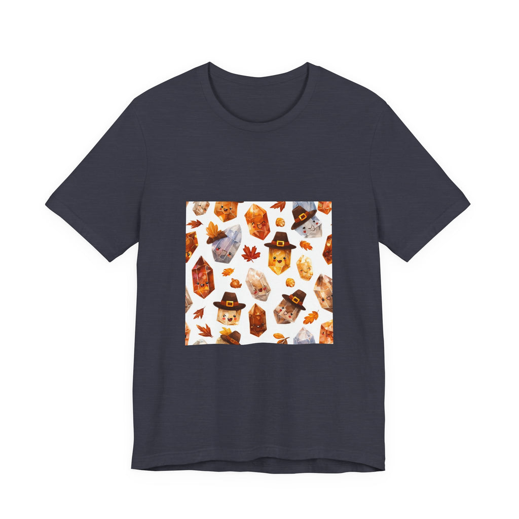 Thanksgiving Crystal Harvest T-Shirt | Royal, Navy & Purple