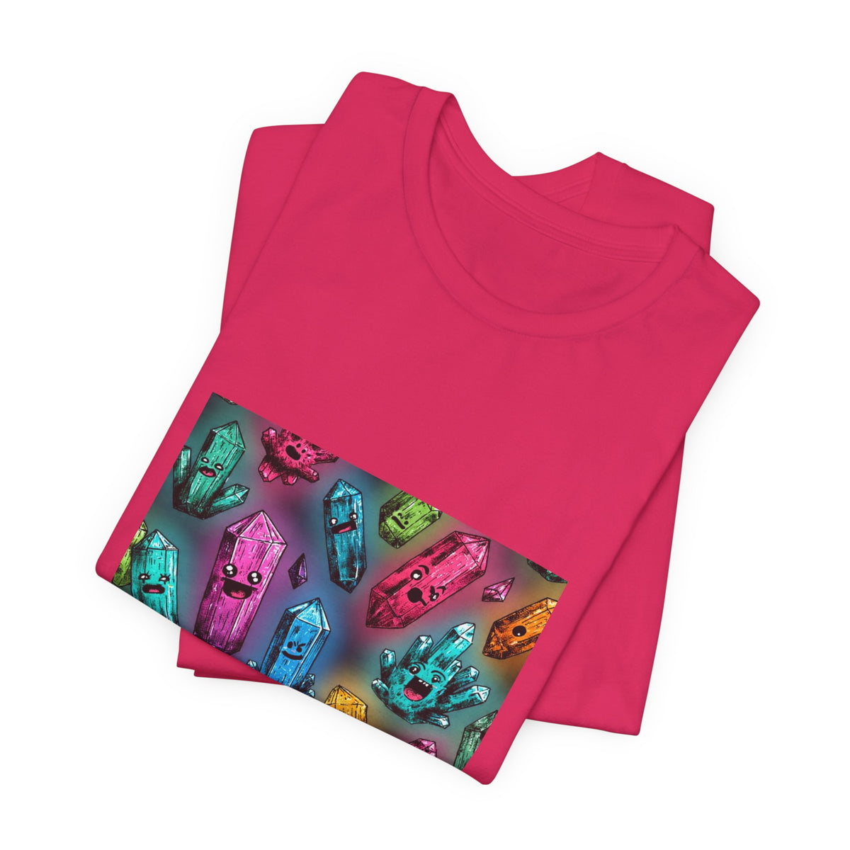 Colorful Crystal Characters T-Shirt | Pinks & Orchid