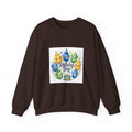 Birthday Boy Crystal Party Crewneck | Earth Tones & Brights