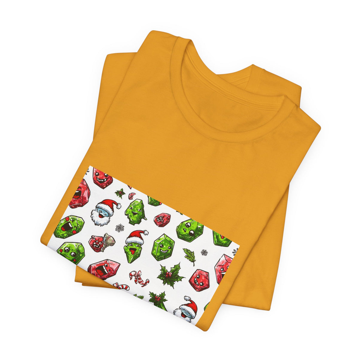 Christmas Crystal Cheer T-Shirt | Golds, Mints & Teal