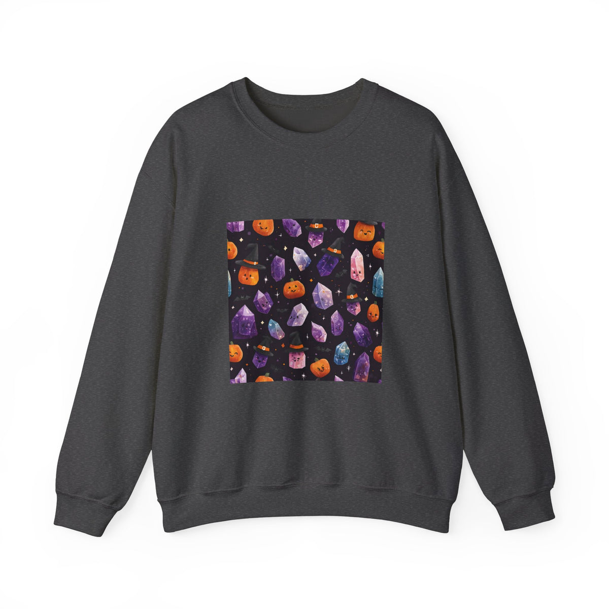 Halloween Crystal Party Crewneck | Neutrals & Reds