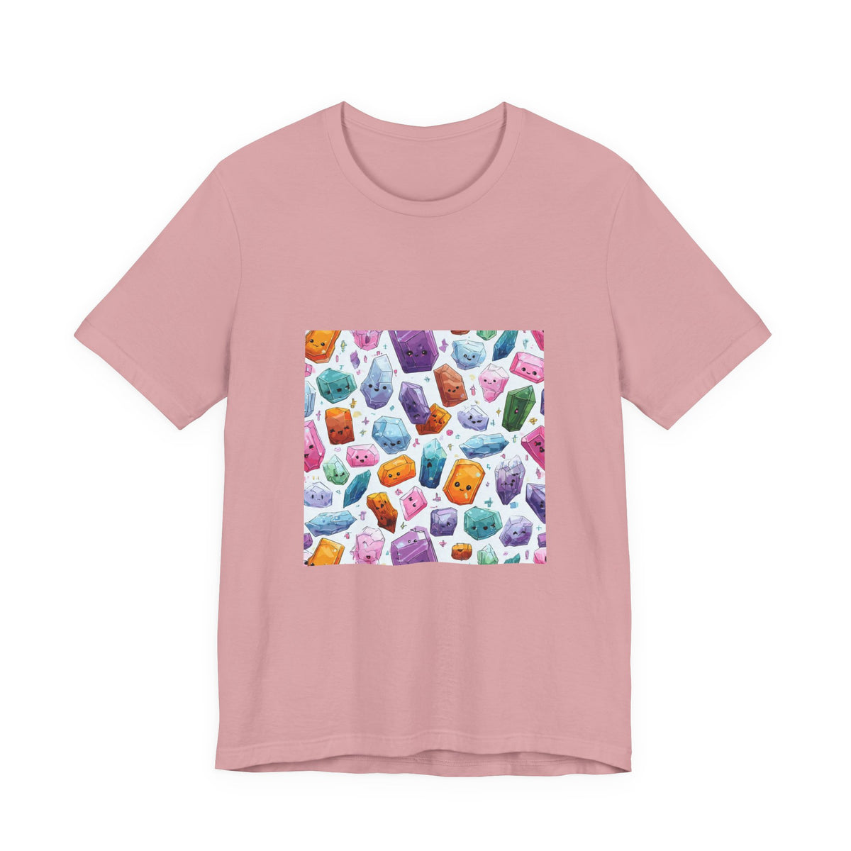 Pastel Crystal Friends T-Shirt | Pinks & Orchid