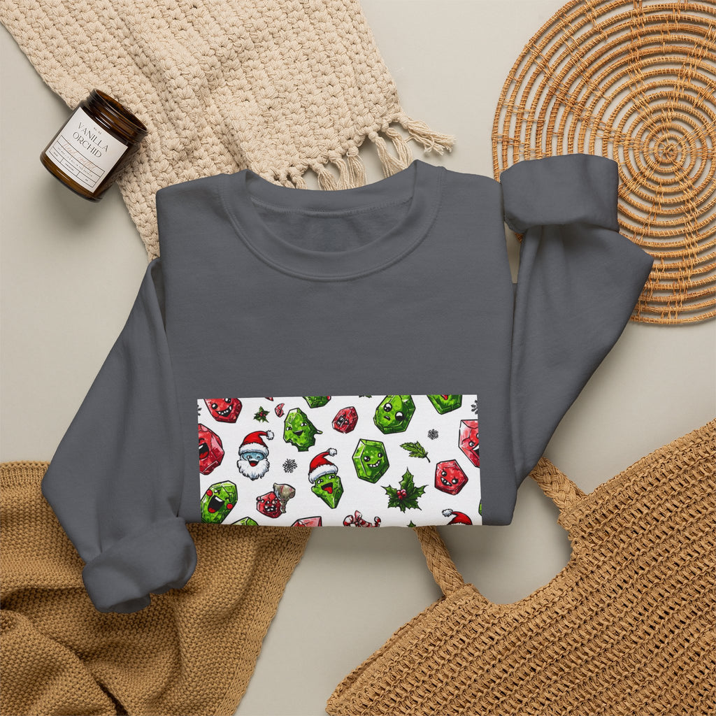 Christmas Crystal Cheer Crewneck | Neutrals & Reds