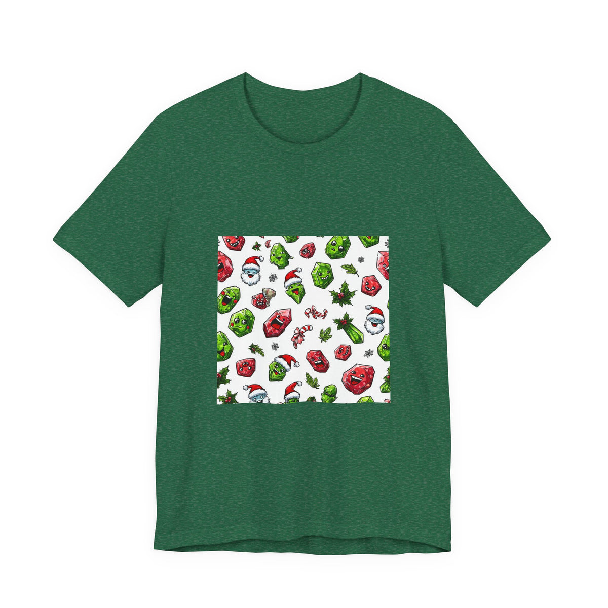 Christmas Crystal Cheer T-Shirt | Greens