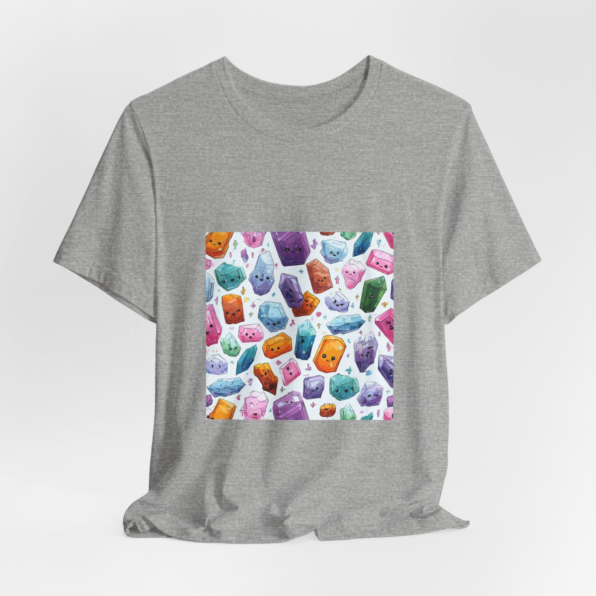 Pastel Crystal Friends T-Shirt | Light Neutrals