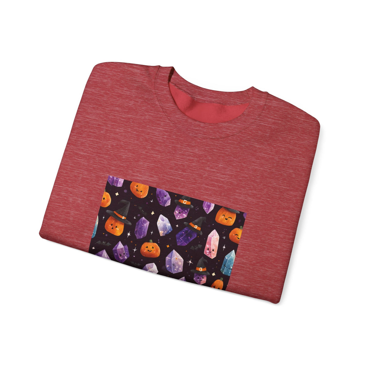 Halloween Crystal Party Crewneck | Neutrals & Reds