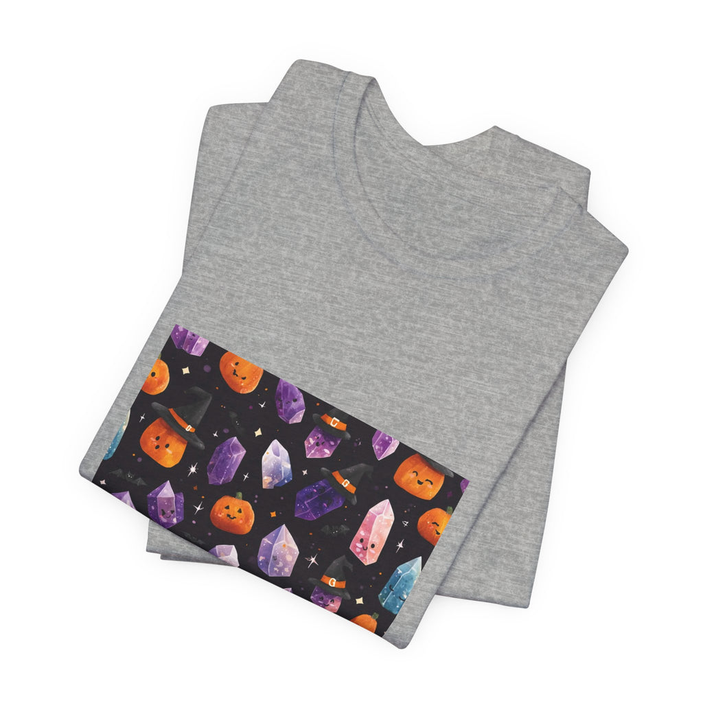 Halloween Crystal Party T-Shirt | Light Neutrals