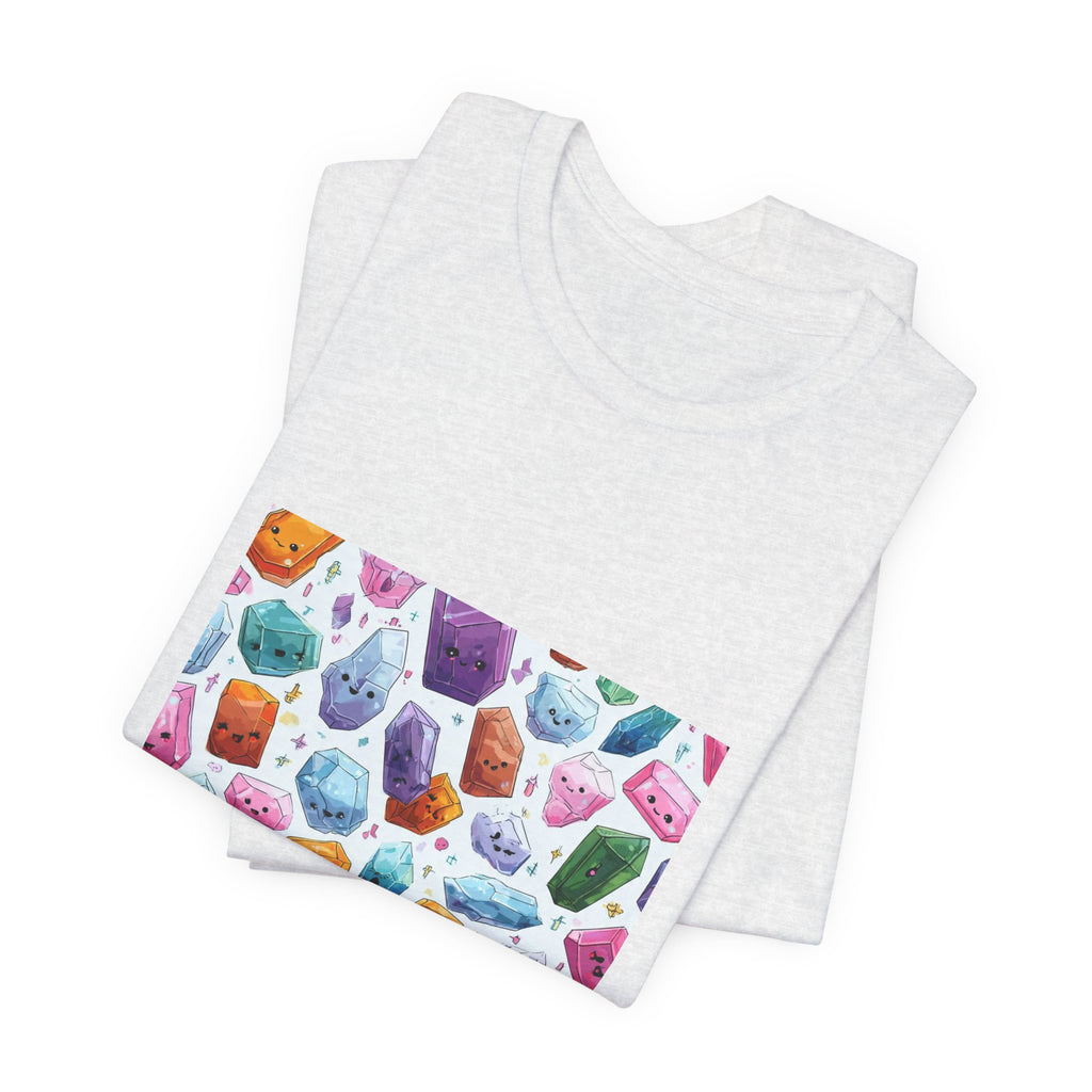 Pastel Crystal Friends T-Shirt | Light Neutrals