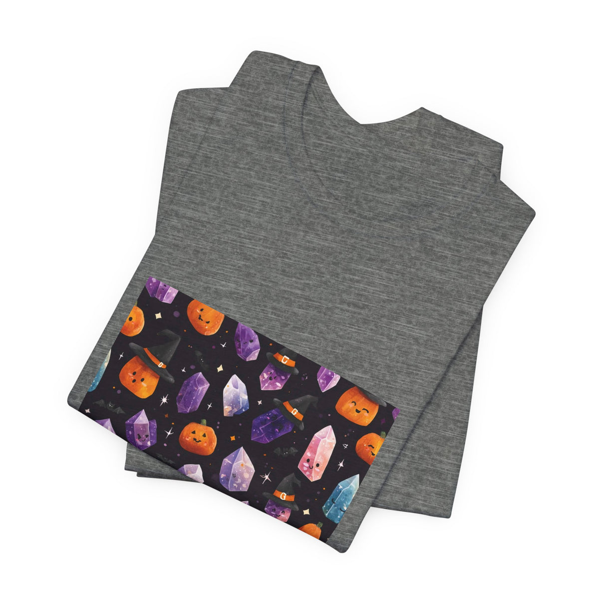 Halloween Crystal Party T-Shirt | Light Neutrals