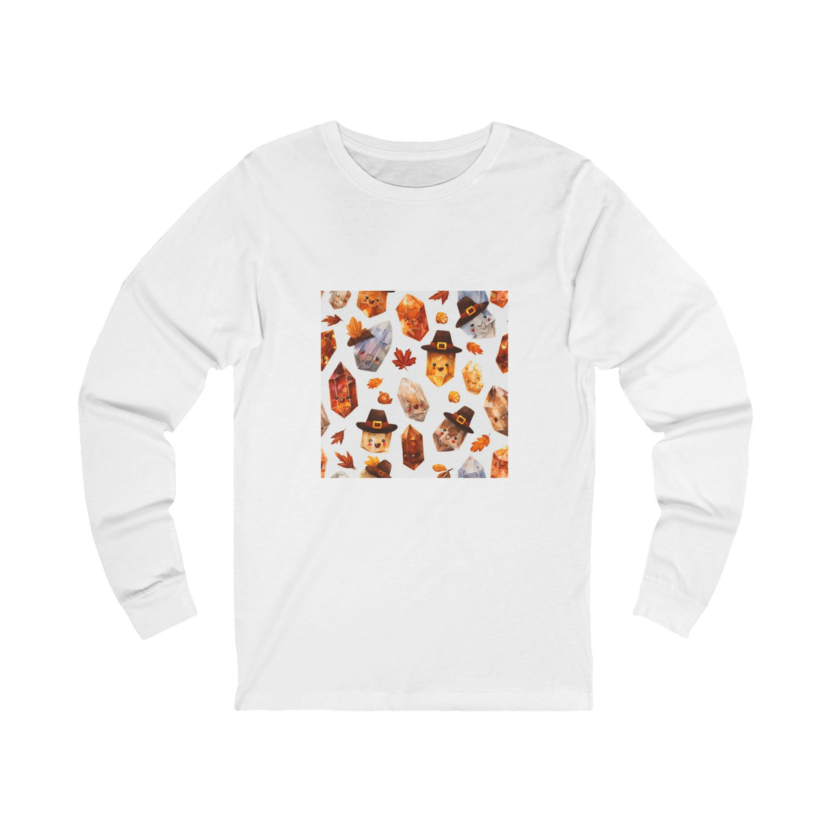 Thanksgiving Crystal Harvest Long Sleeve T-Shirt