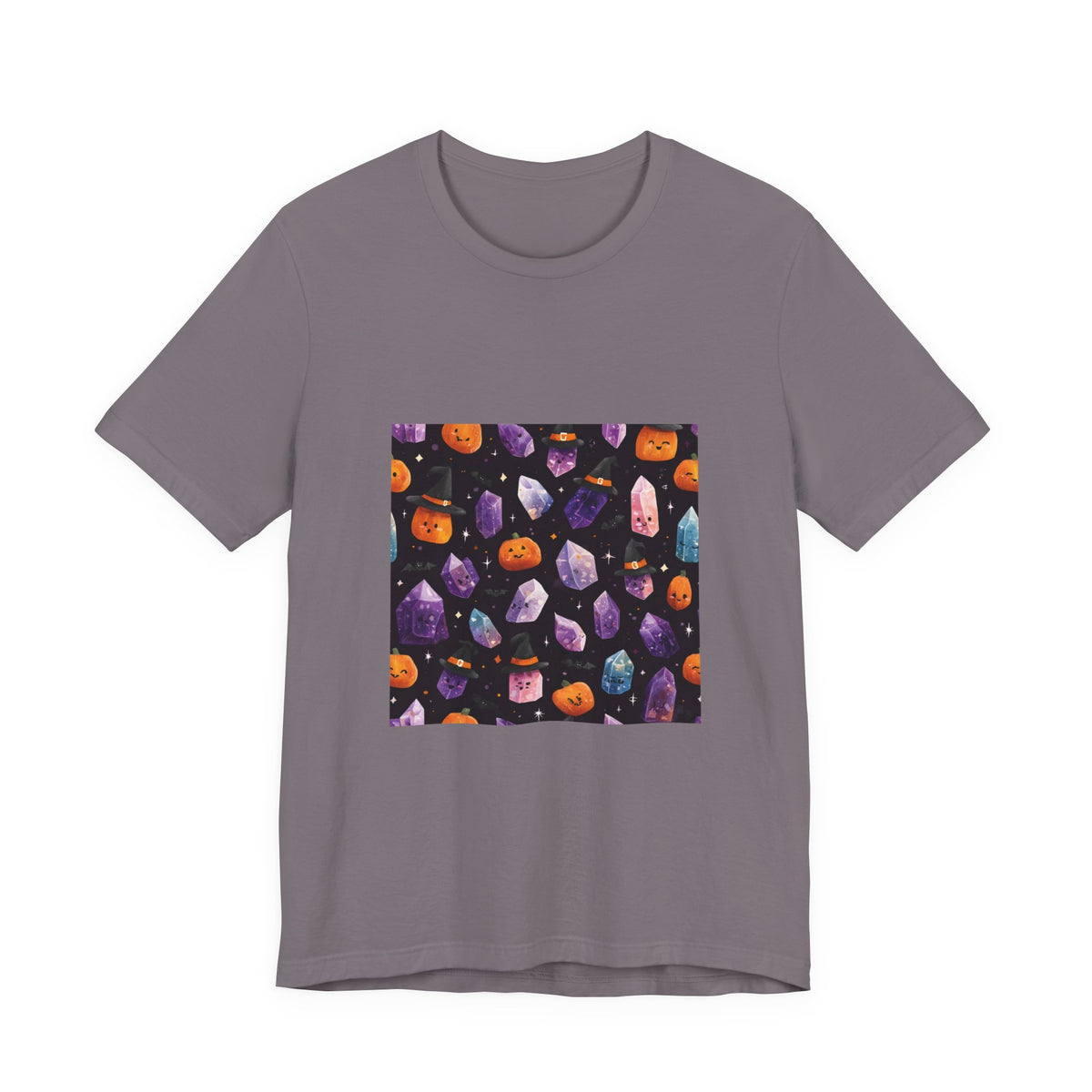 Halloween Crystal Party T-Shirt | Light Neutrals