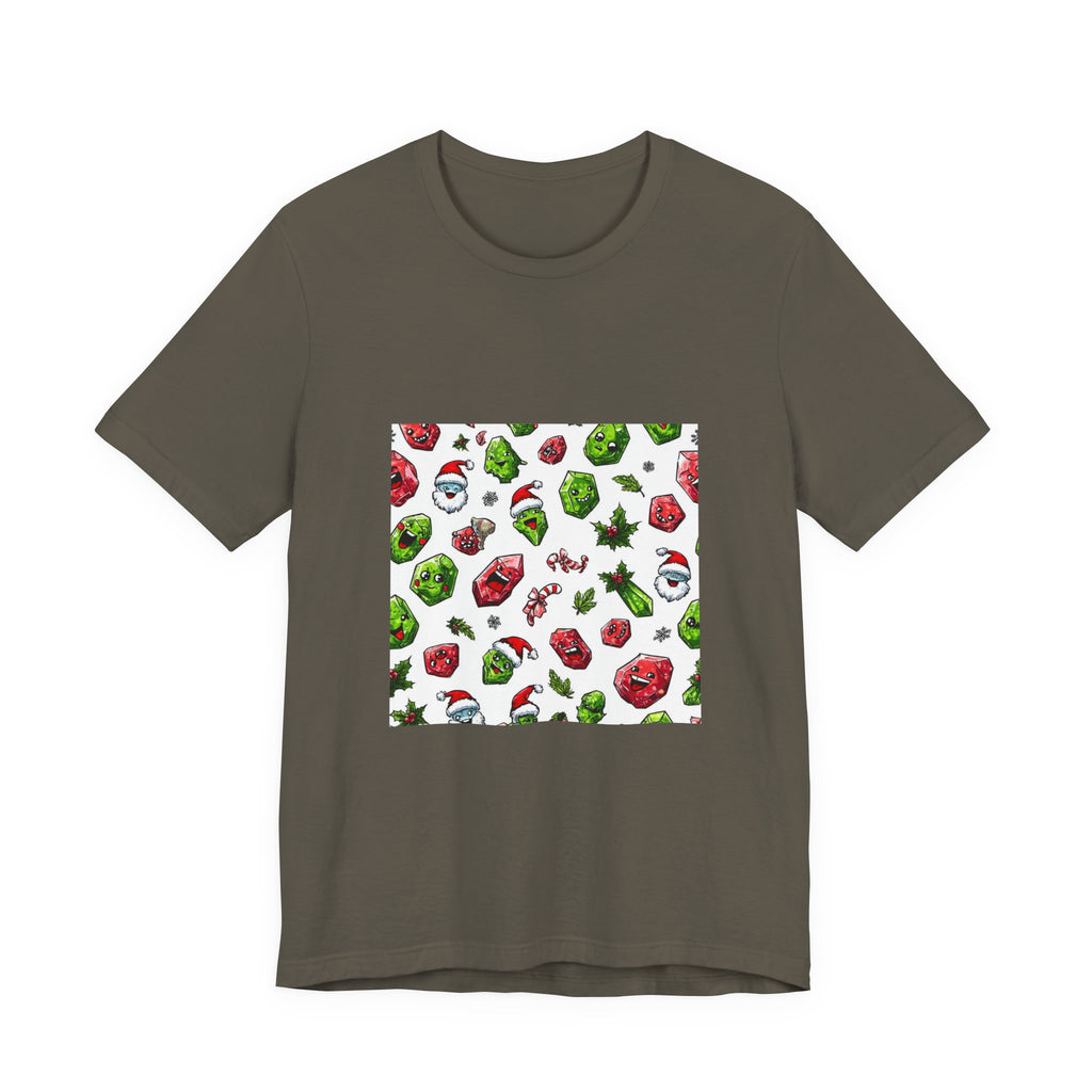 Christmas Crystal Cheer T-Shirt | Greens