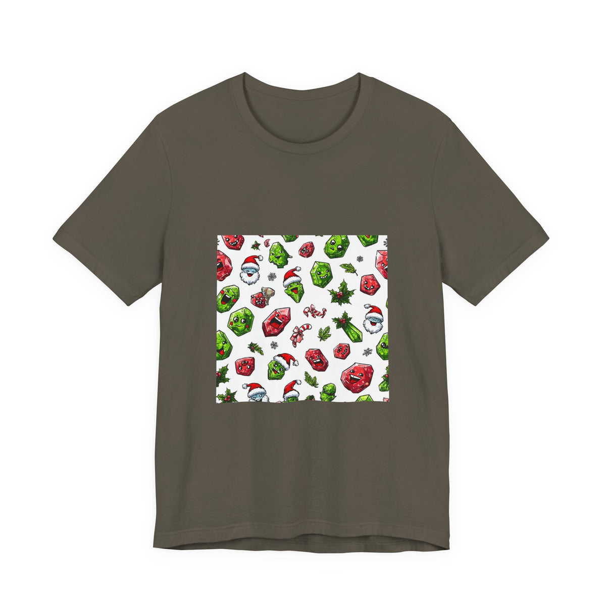 Christmas Crystal Cheer T-Shirt | Greens
