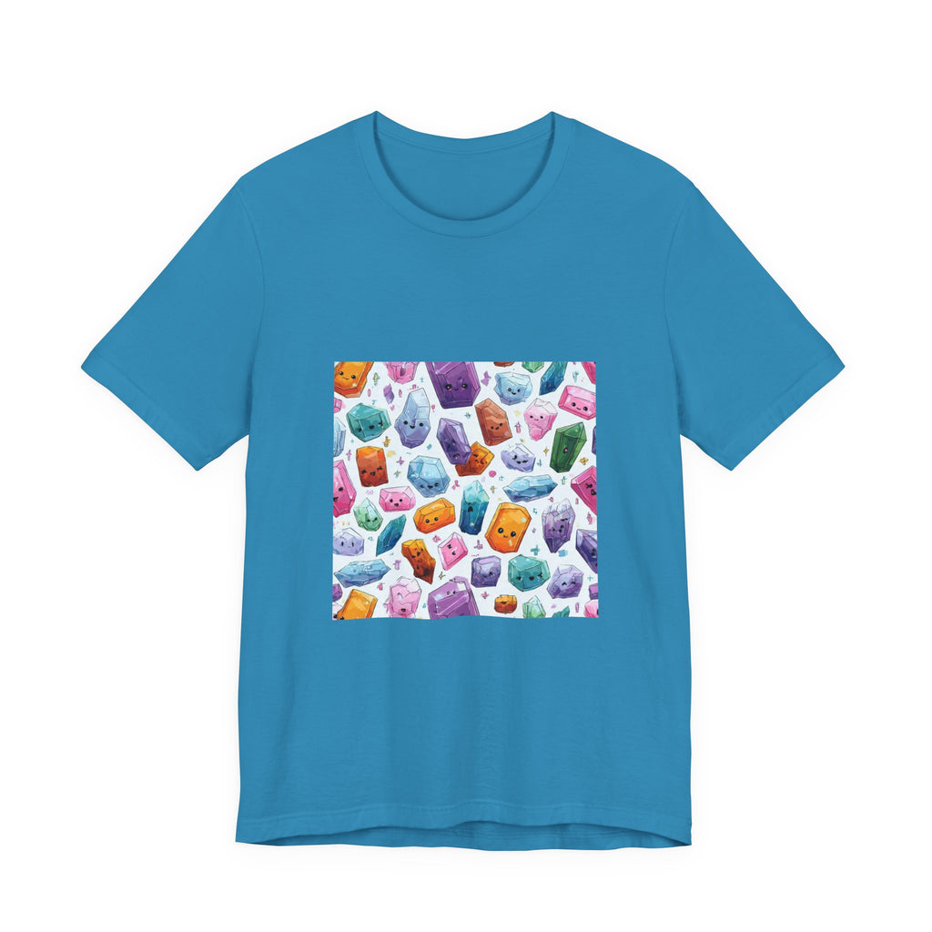 Pastel Crystal Friends T-Shirt | Forest & Ocean