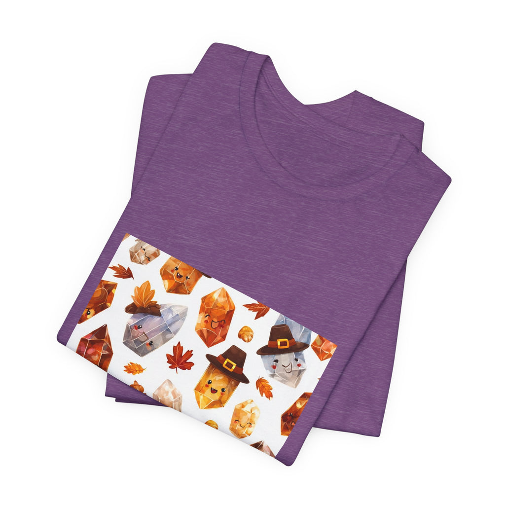 Thanksgiving Crystal Harvest T-Shirt | Royal, Navy & Purple