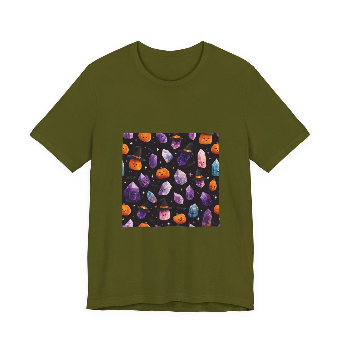 Halloween Crystal Party T-Shirt | Greens