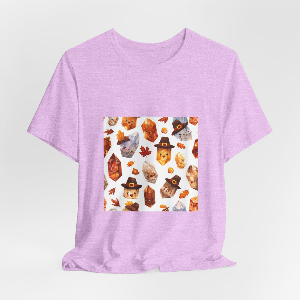 Thanksgiving Crystal Harvest T-Shirt | Pinks & Orchid