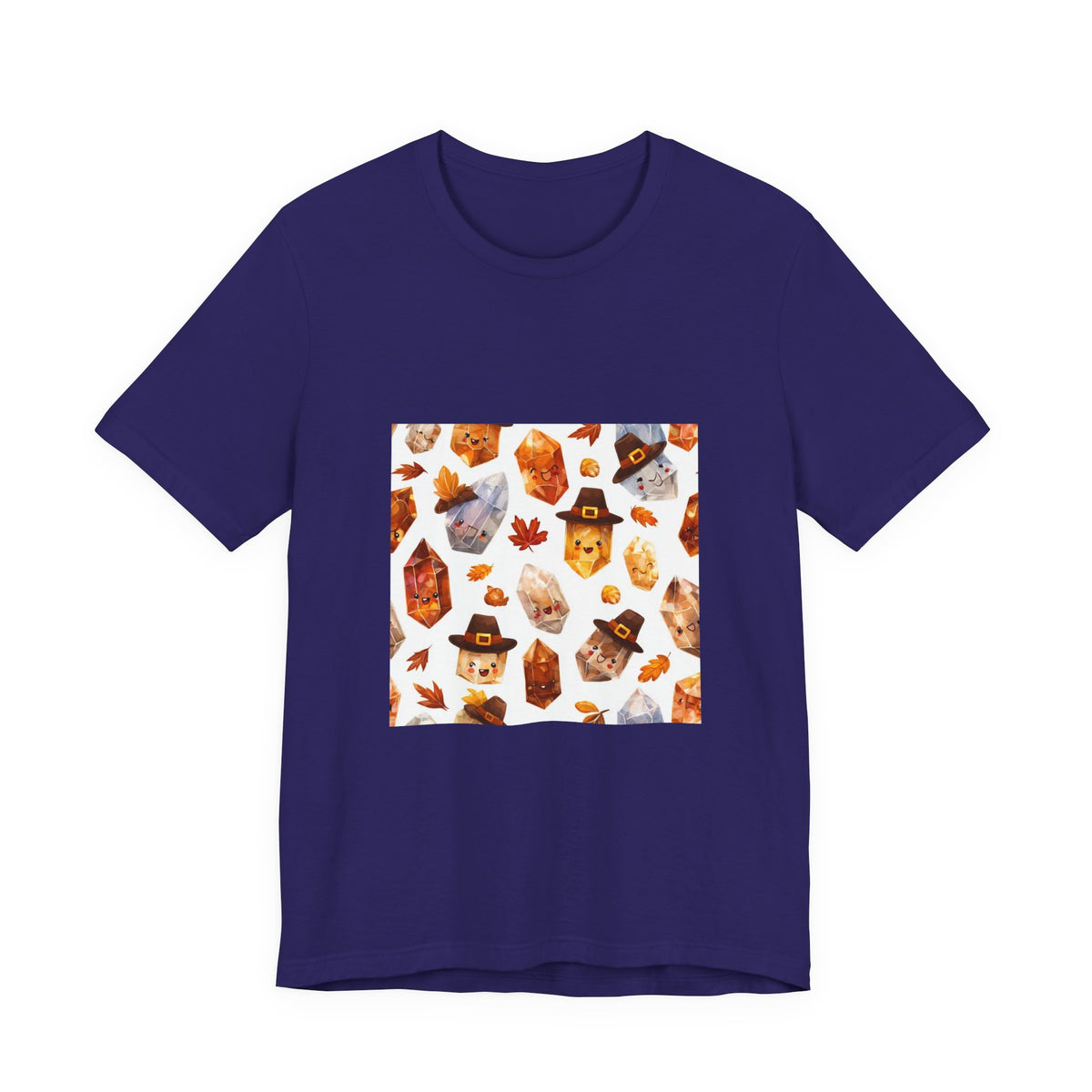 Thanksgiving Crystal Harvest T-Shirt | Royal, Navy & Purple