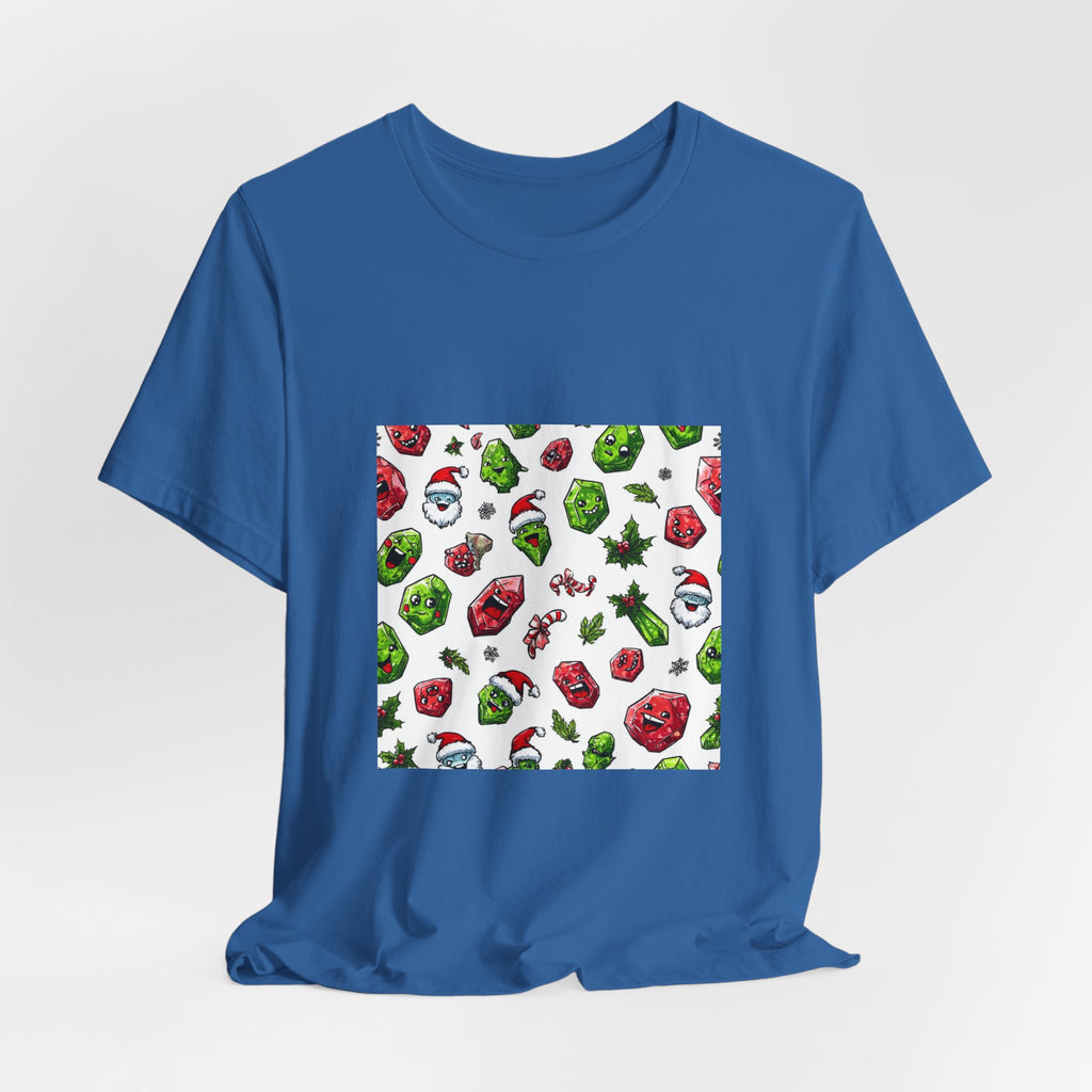 Christmas Crystal Cheer T-Shirt | Soft Blues