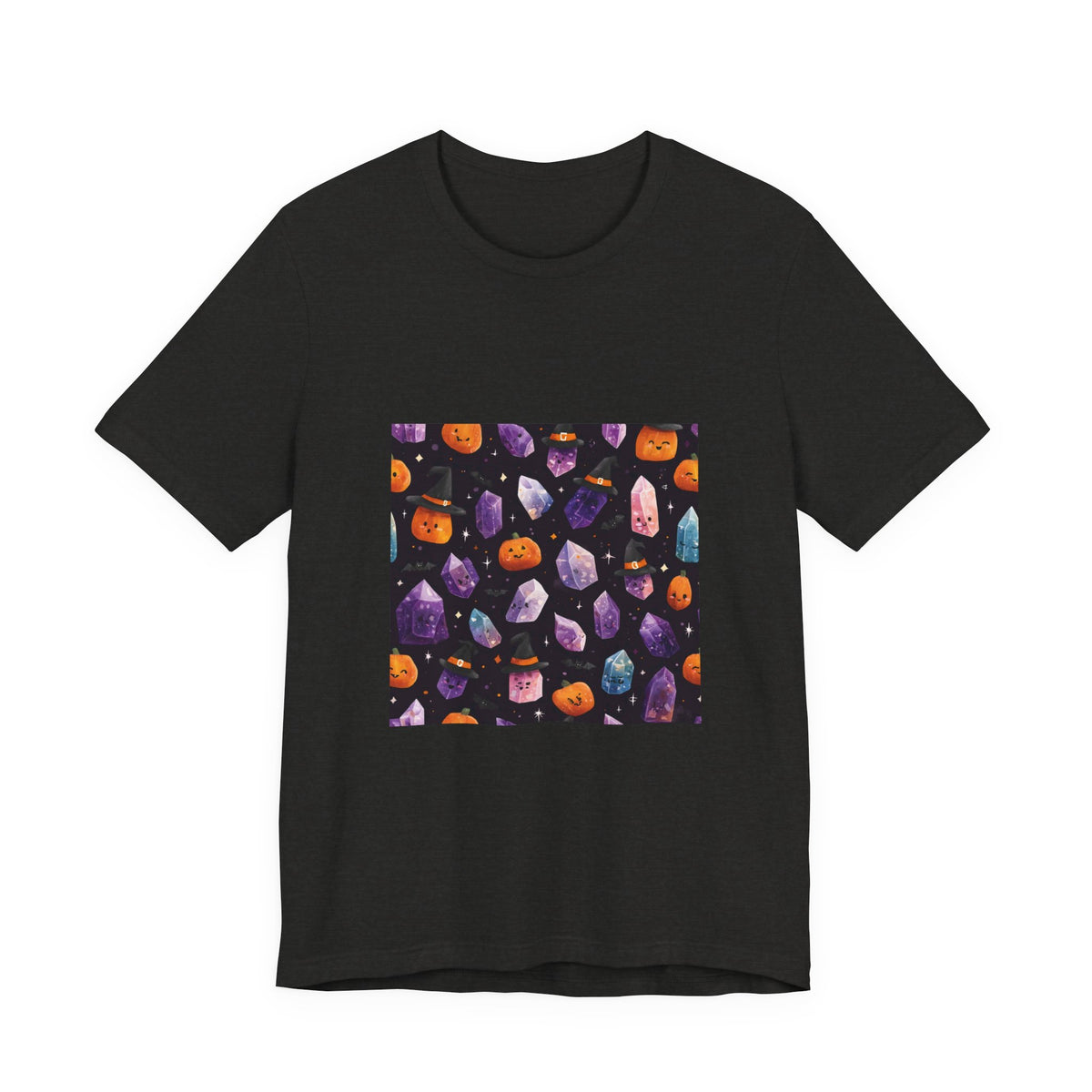 Halloween Crystal Party T-Shirt | Dark Neutrals & Reds