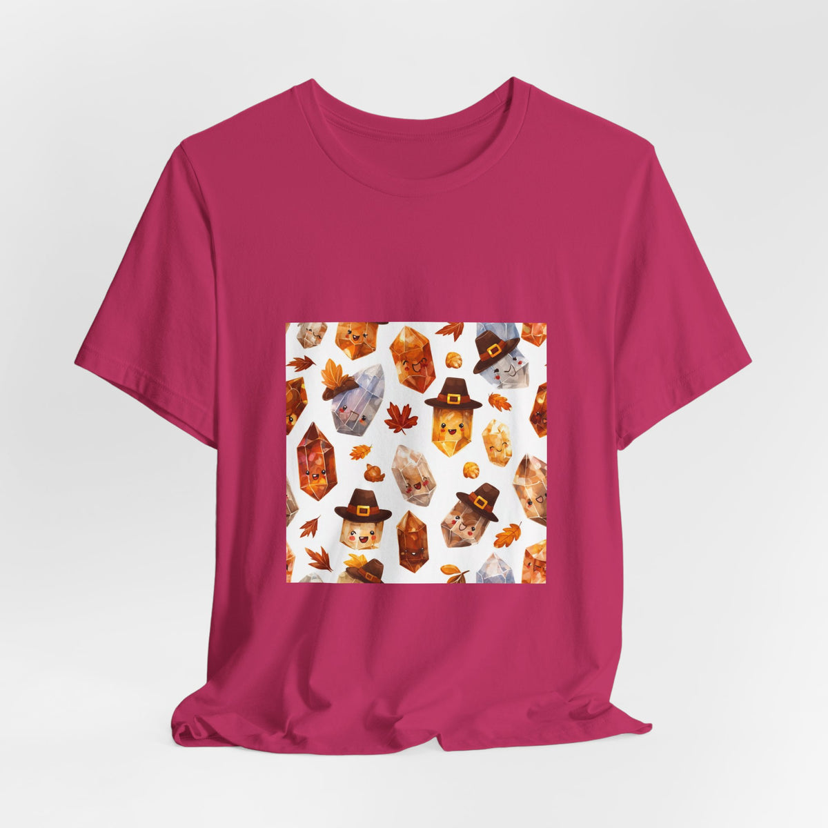 Thanksgiving Crystal Harvest T-Shirt | Pinks & Orchid