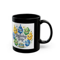 Birthday Boy Crystal Party Black Mug