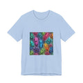 Colorful Crystal Characters T-Shirt | Soft Blues