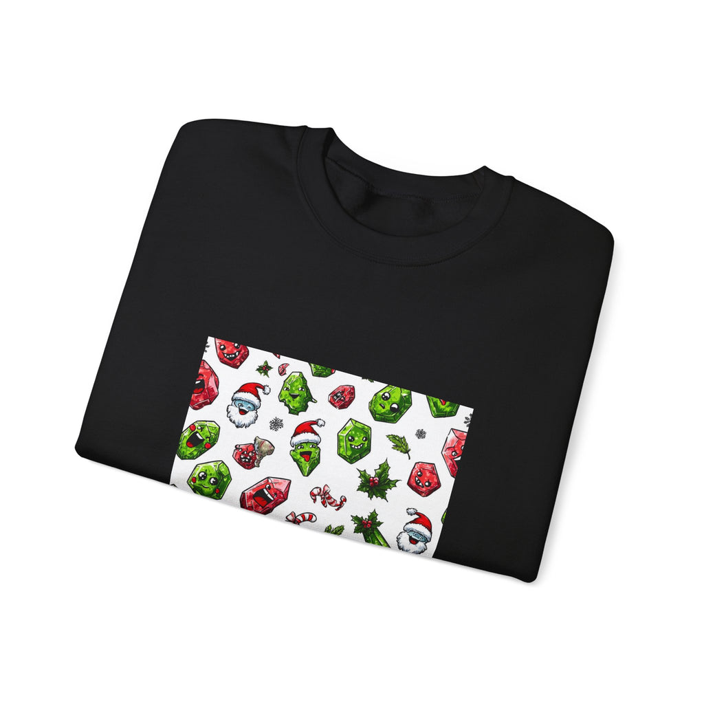 Christmas Crystal Cheer Crewneck | Neutrals & Reds