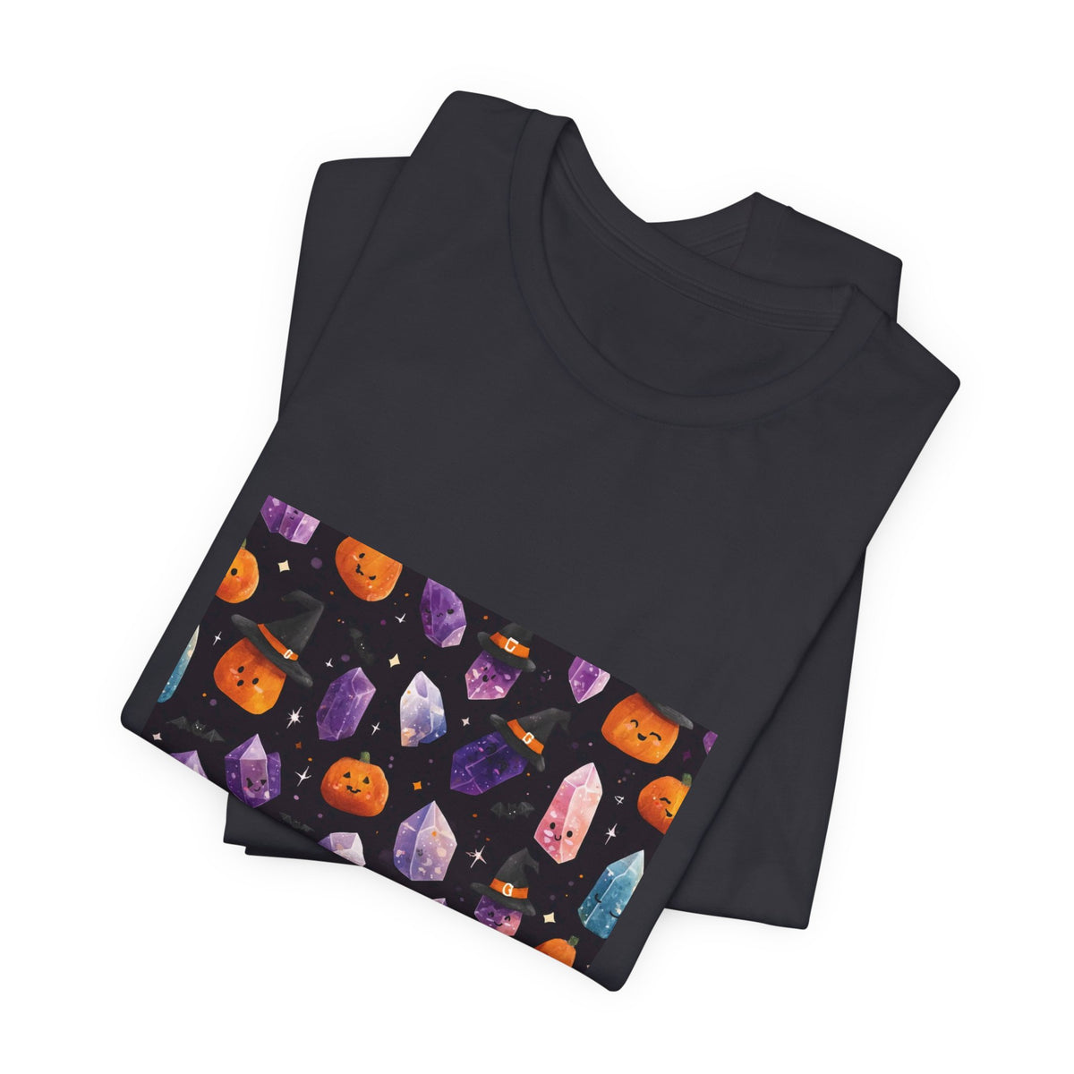 Halloween Crystal Party T-Shirt | Dark Neutrals & Reds