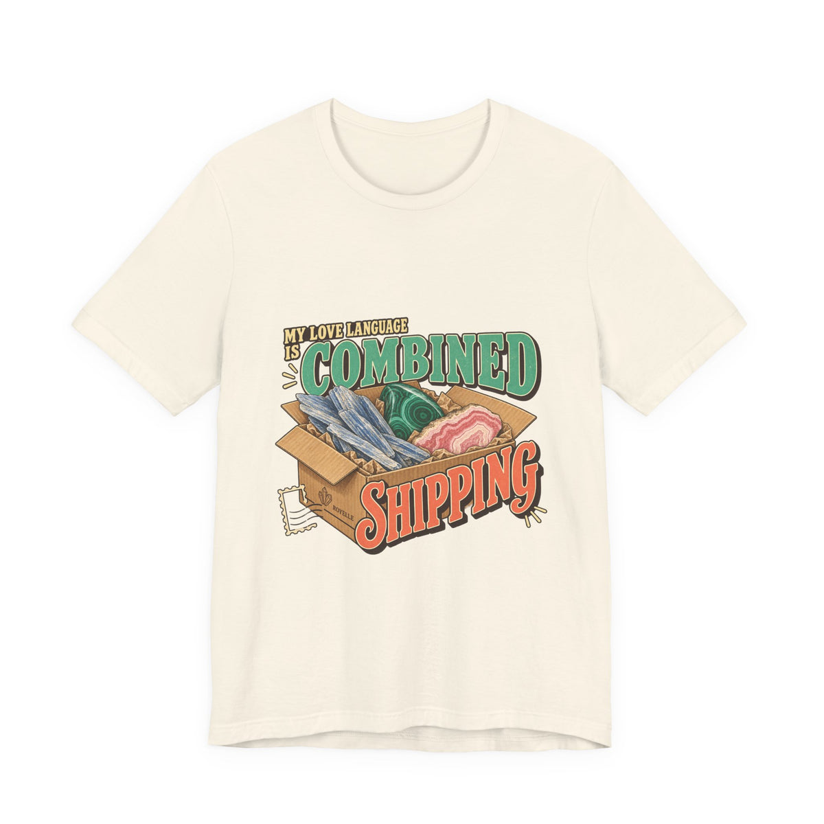 My Love Language Is Combined Shipping T-Shirt by Royelle — product mockup 3