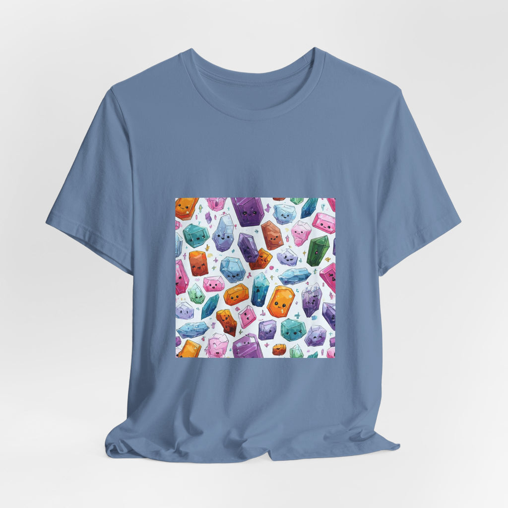 Pastel Crystal Friends T-Shirt | Forest & Ocean