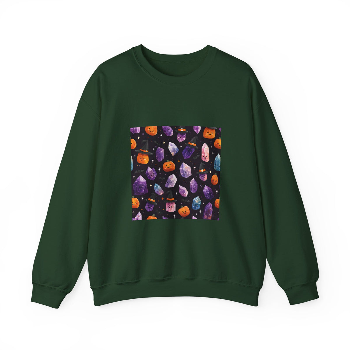 Halloween Crystal Party Crewneck | Blues, Purples & Pinks