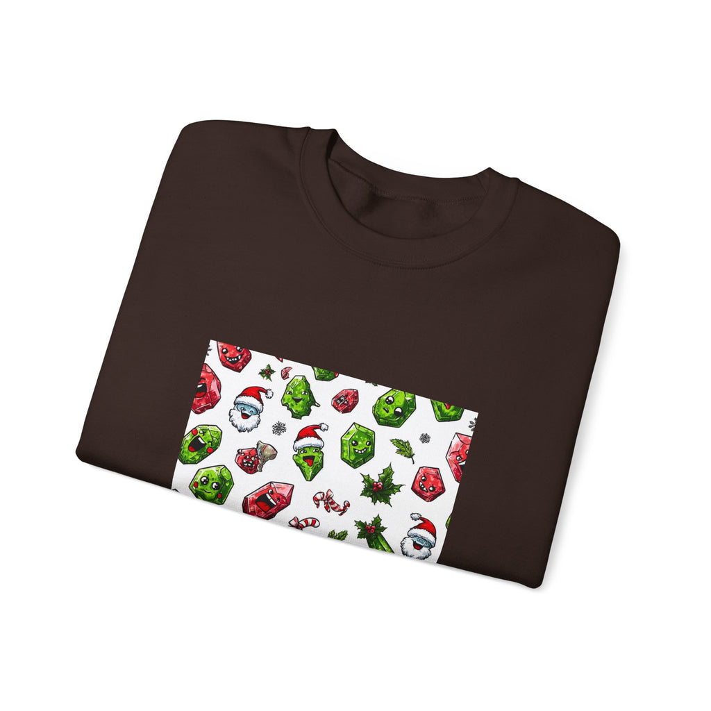Christmas Crystal Cheer Crewneck | Earth Tones & Brights