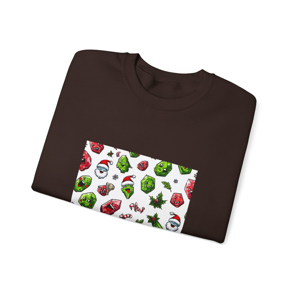 Christmas Crystal Cheer Crewneck | Earth Tones & Brights