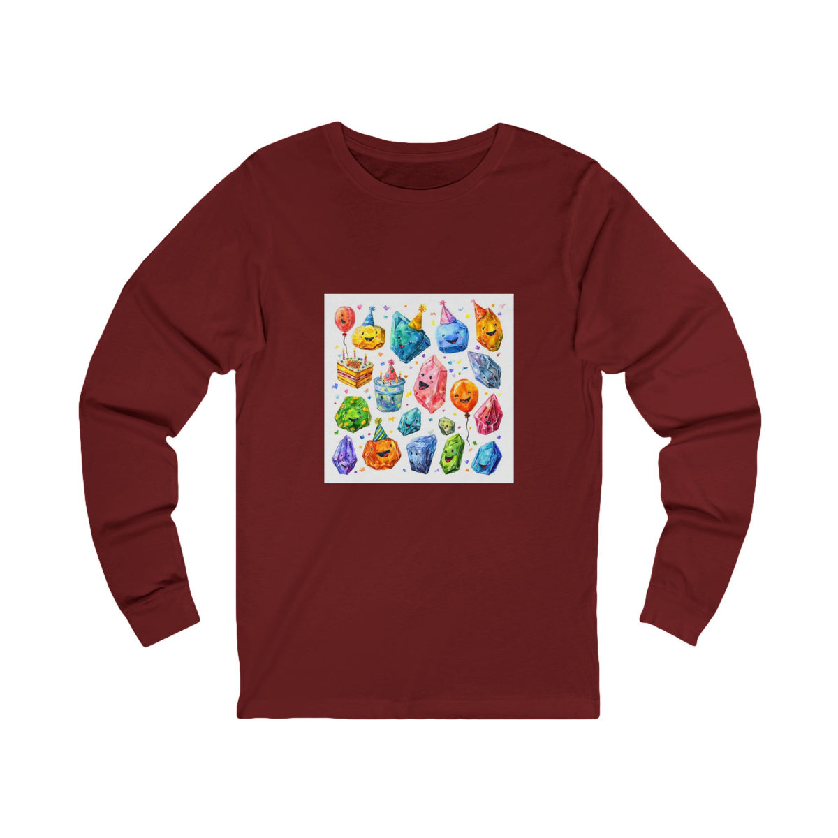 Crystal Birthday Party Long Sleeve T-Shirt
