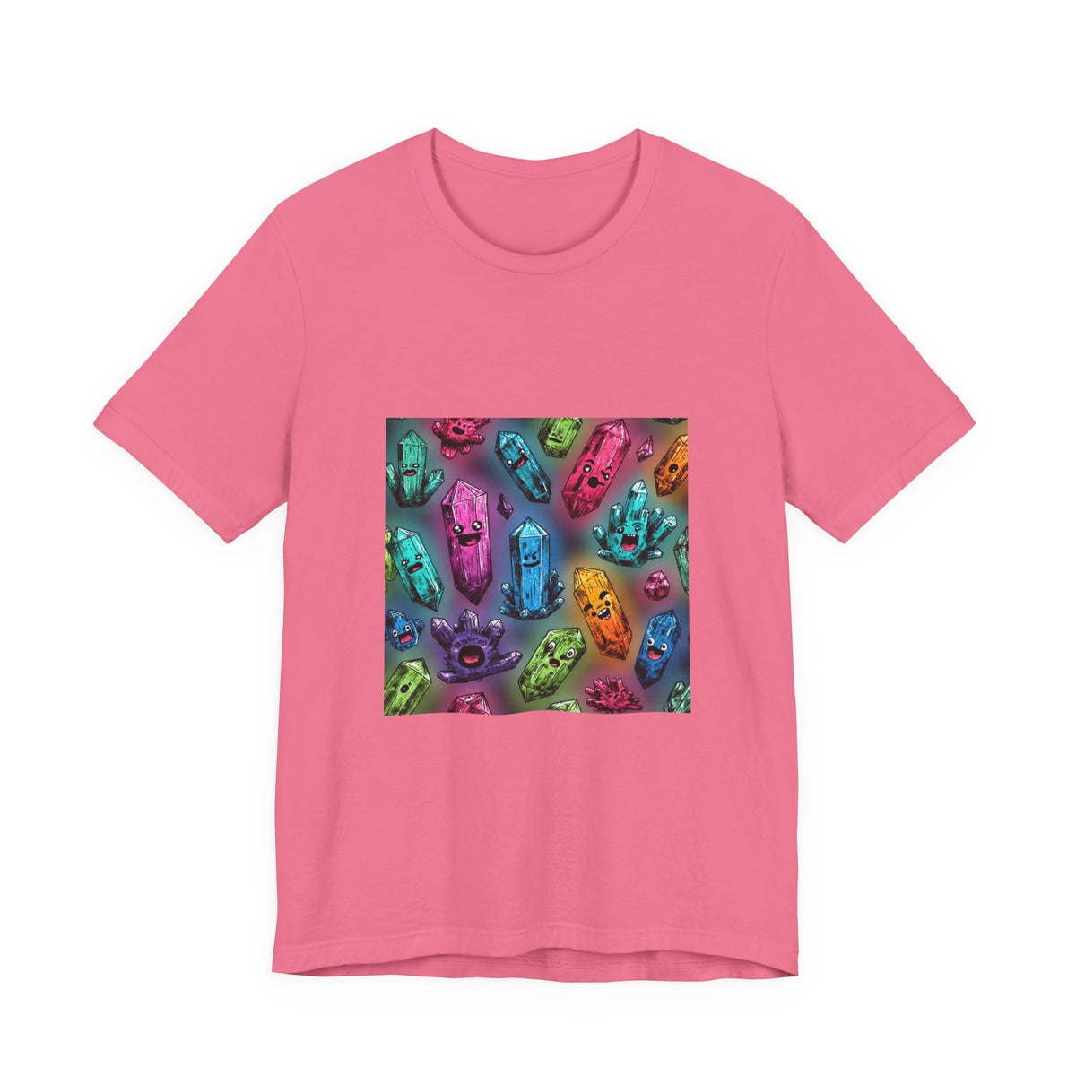Colorful Crystal Characters T-Shirt | Pinks & Orchid