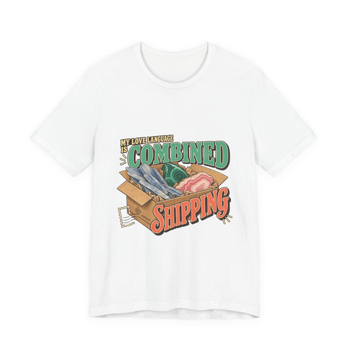 My Love Language Is Combined Shipping T-Shirt by Royelle — product mockup 1
