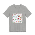 Pastel Christmas Crystal Friends T-Shirt | Light Neutrals